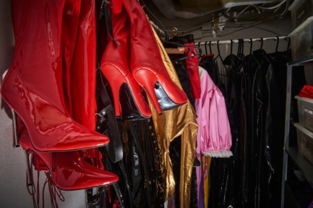 cross dressing, feminisation, domina dark